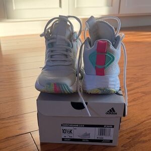 Adidas Own The Game 2.0K Kids Basketball Shoes- 10.5
